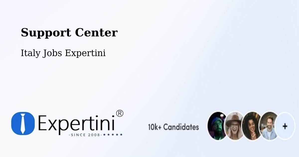 Support Services – Monopoli - Italy Jobs Expertini
